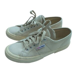 SUPERGA 2750 Cotu Classic Canvas Sneakers Beige Unisex